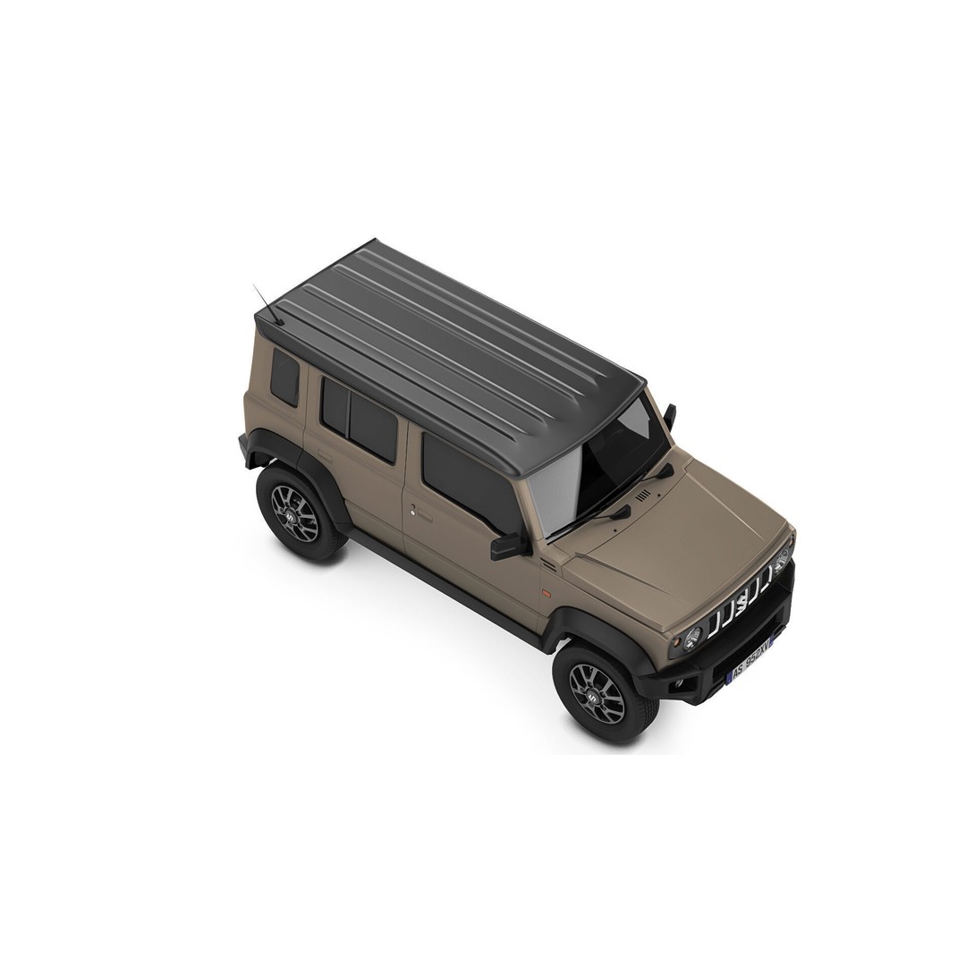 Suzuki Jimny 3D Model – High Poly SUV with PBR Textures, FBX - View 12