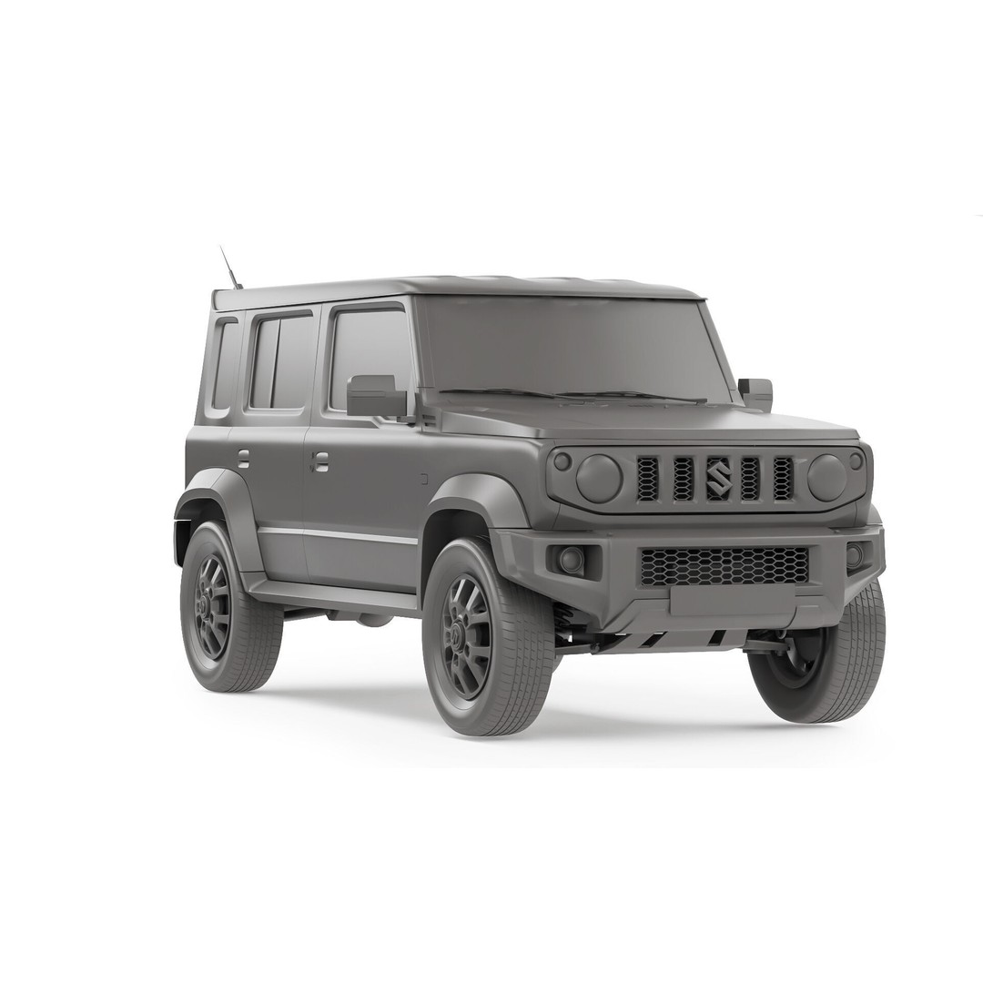 Suzuki Jimny 3D Model – High Poly SUV with PBR Textures, FBX - View 15