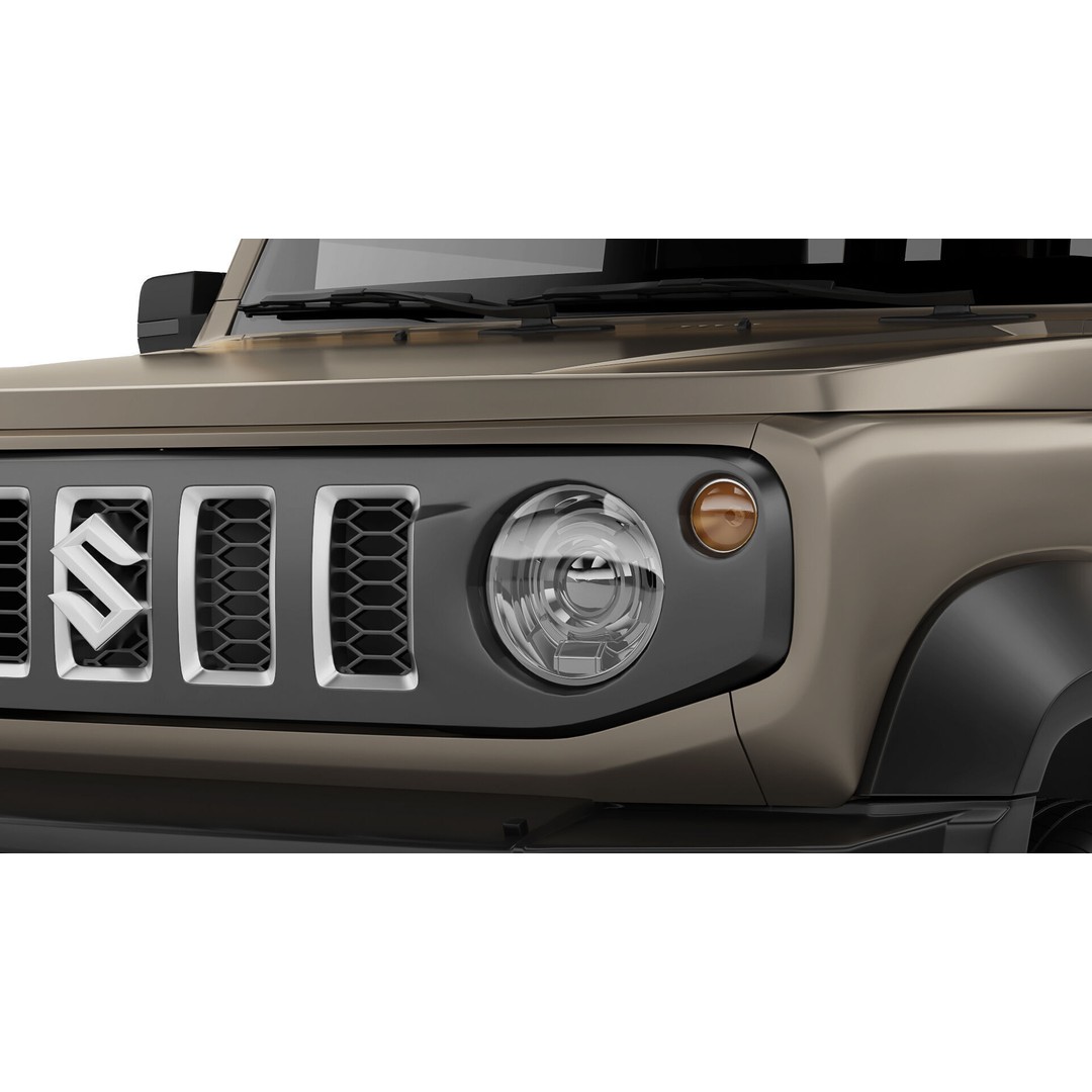 Suzuki Jimny 3D Model – High Poly SUV with PBR Textures, FBX - View 5