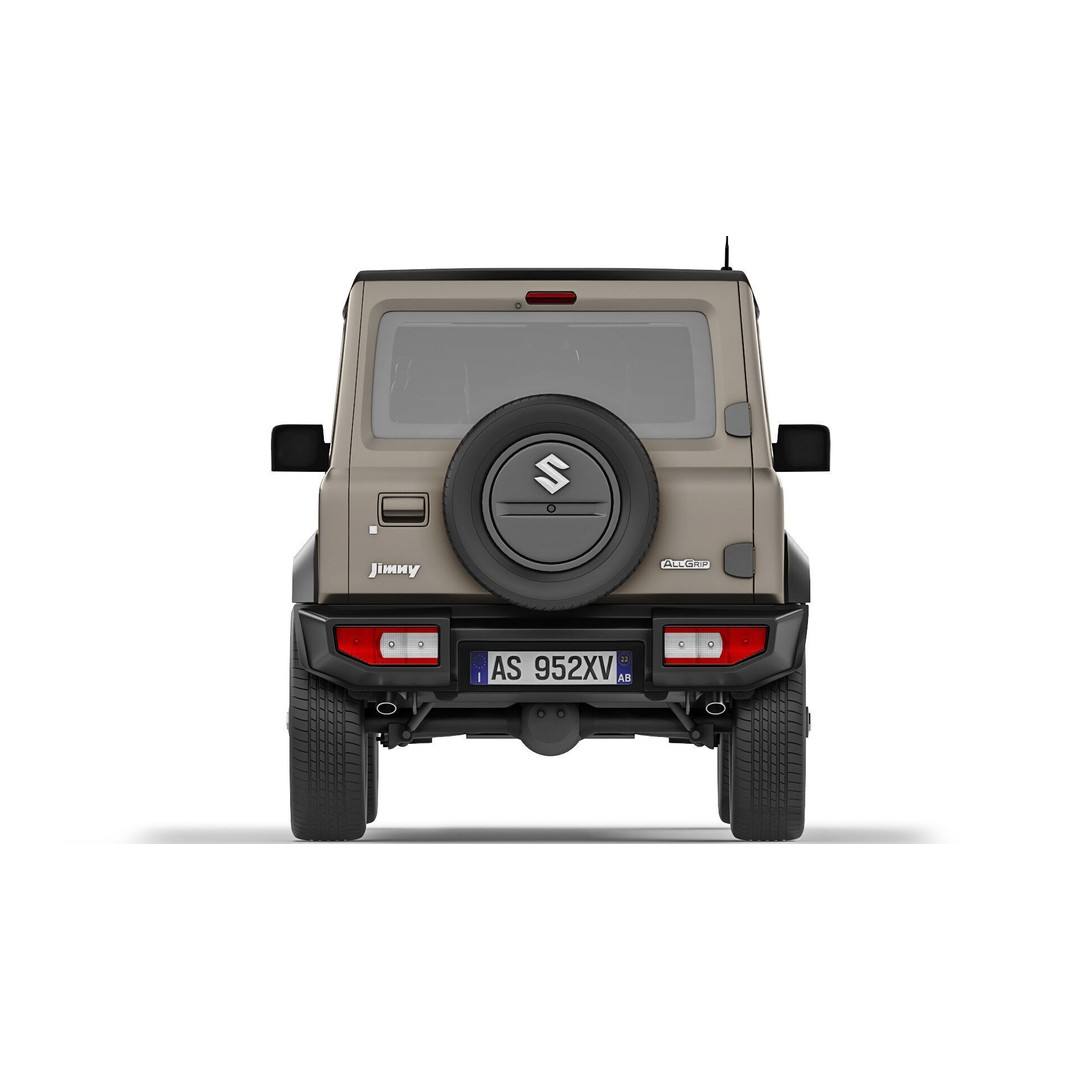 Suzuki Jimny 3D Model – High Poly SUV with PBR Textures, FBX - View 8