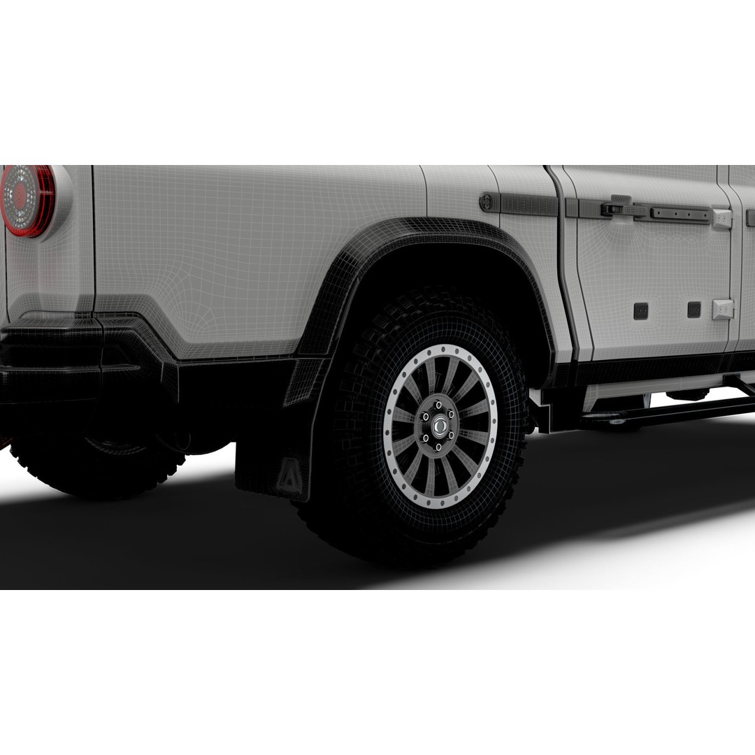 Ineos Grenadier 3D Model – High Poly SUV Asset, FBX, OBJ