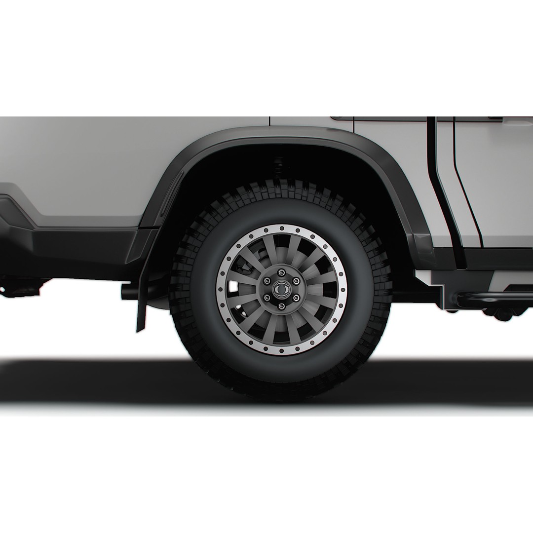 Ineos Grenadier 3D Model – High Poly SUV Asset, FBX, OBJ - View 11