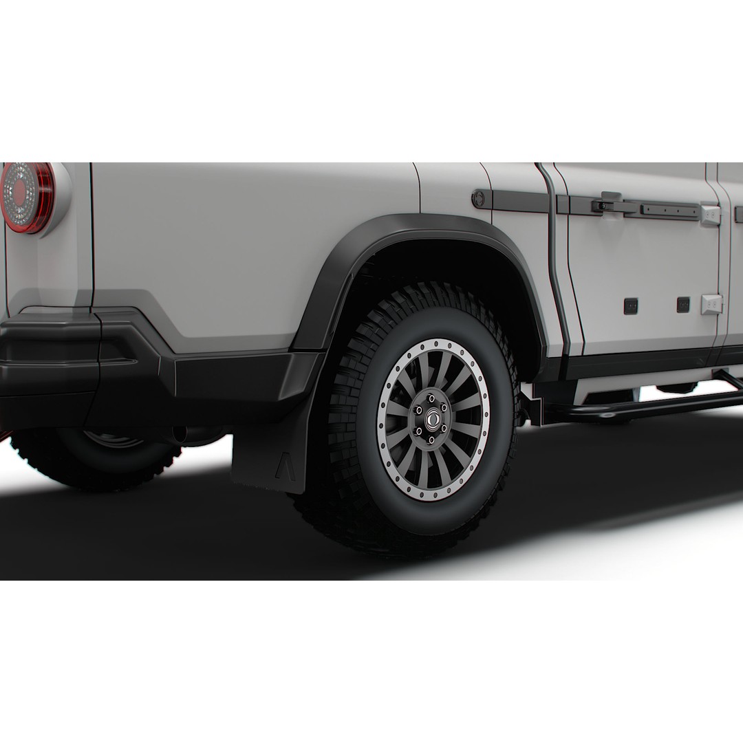 Ineos Grenadier 3D Model – High Poly SUV Asset, FBX, OBJ - View 13