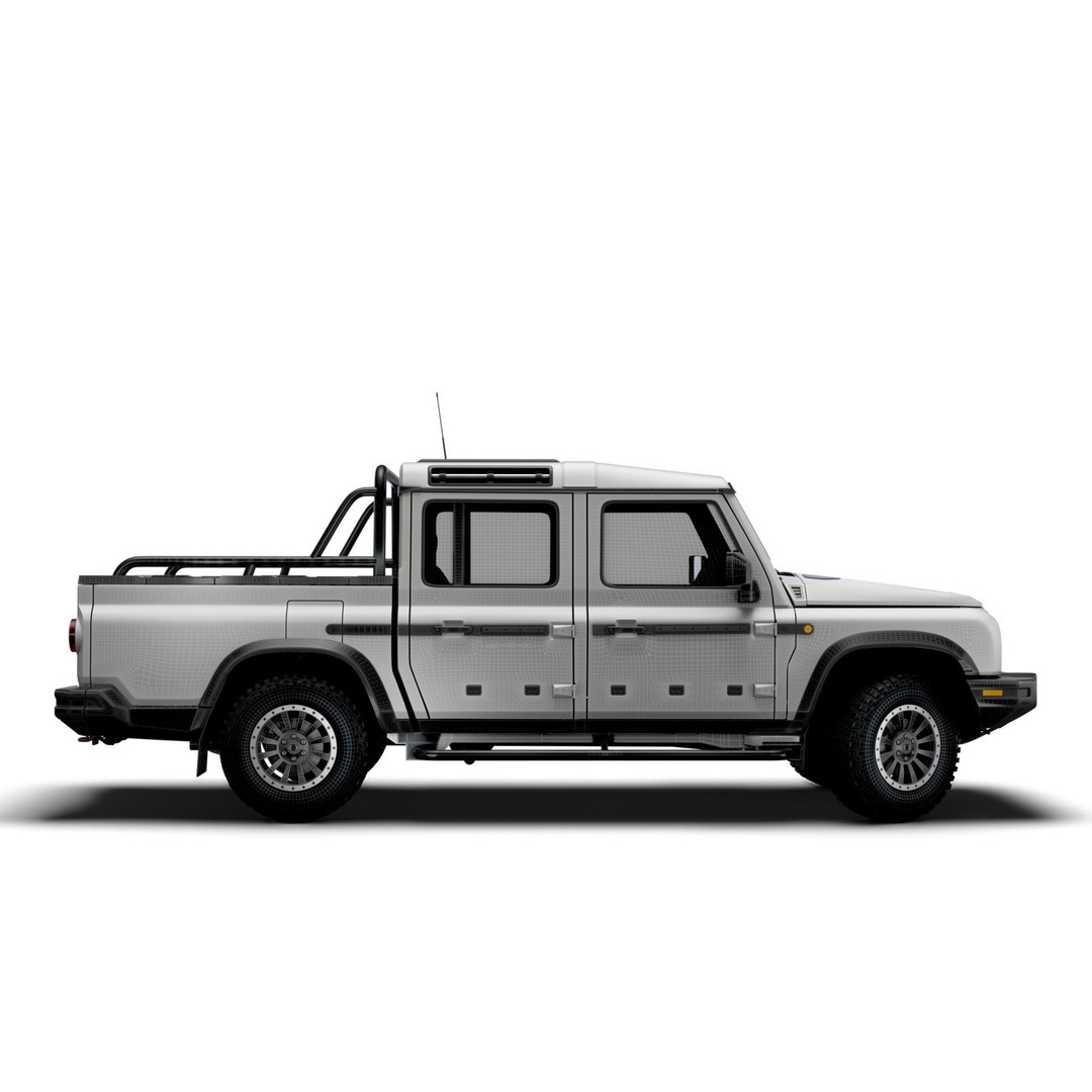 Ineos Grenadier 3D Model – High Poly SUV Asset, FBX, OBJ - View 15