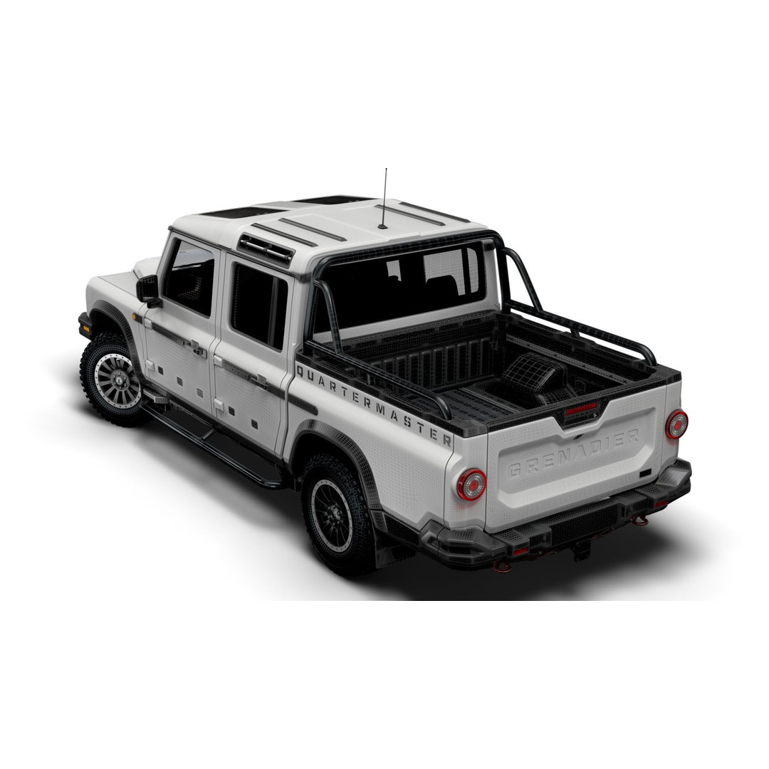 Ineos Grenadier 3D Model – High Poly SUV Asset, FBX, OBJ - View 17