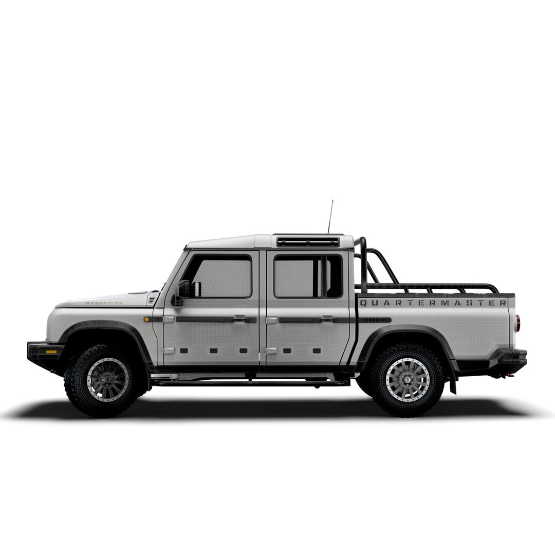 Ineos Grenadier 3D Model – High Poly SUV Asset, FBX, OBJ - View 18