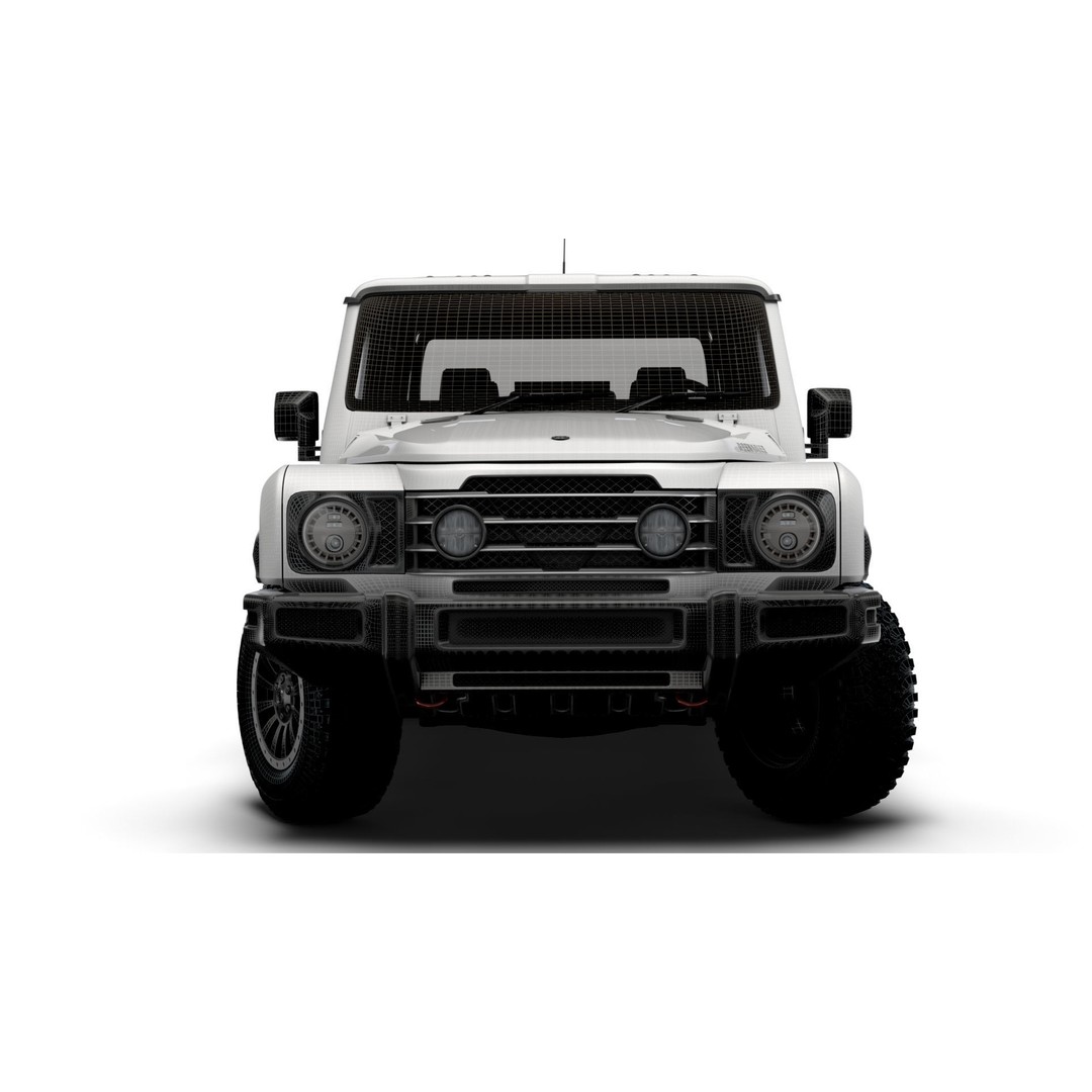 Ineos Grenadier 3D Model – High Poly SUV Asset, FBX, OBJ - View 20