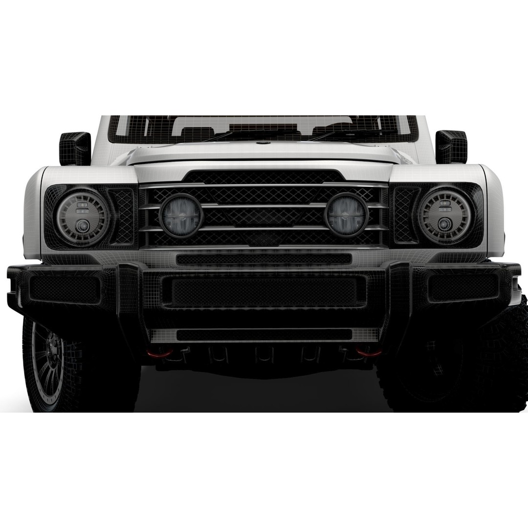 Ineos Grenadier 3D Model – High Poly SUV Asset, FBX, OBJ - View 21