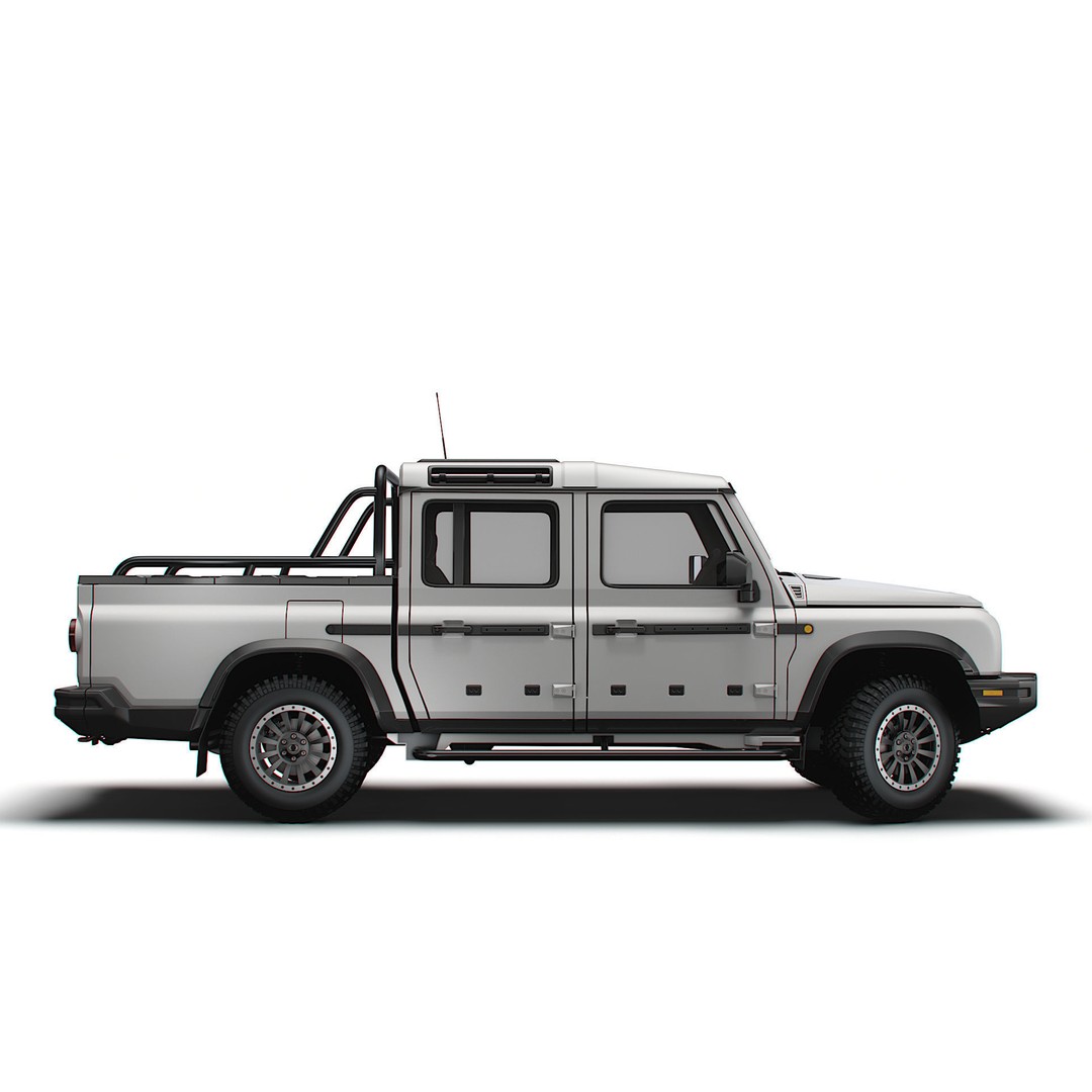 Ineos Grenadier 3D Model – High Poly SUV Asset, FBX, OBJ - View 4
