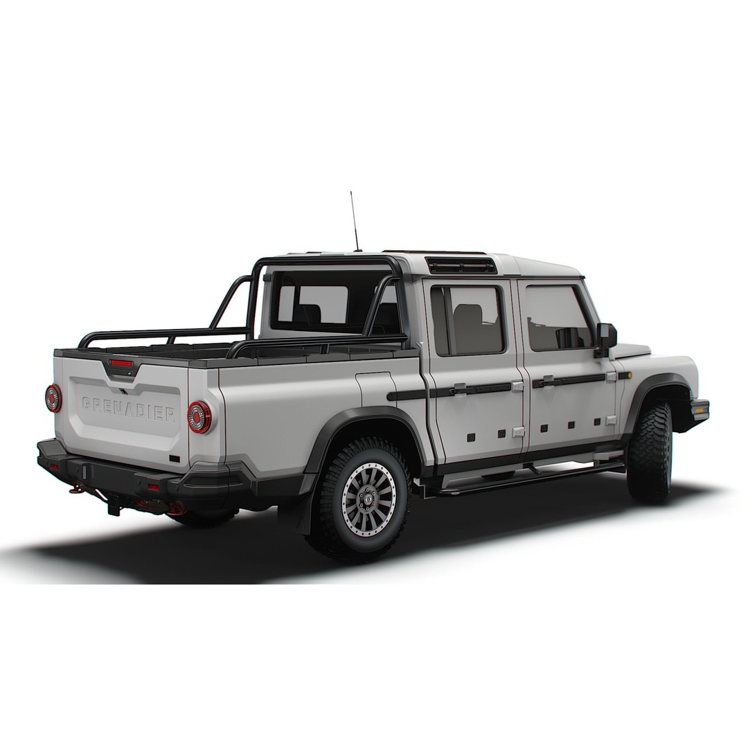Ineos Grenadier 3D Model – High Poly SUV Asset, FBX, OBJ - View 5
