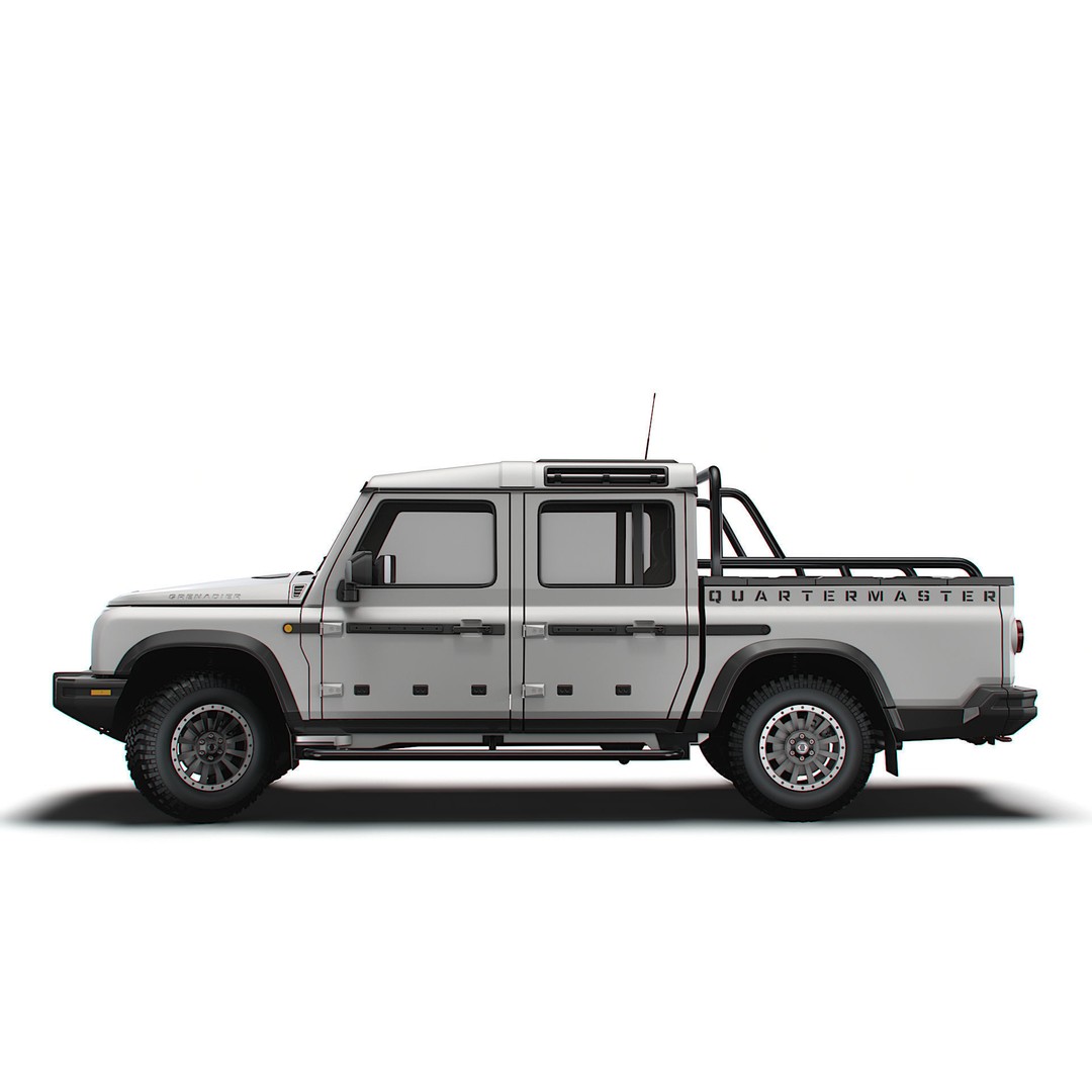 Ineos Grenadier 3D Model – High Poly SUV Asset, FBX, OBJ - View 6