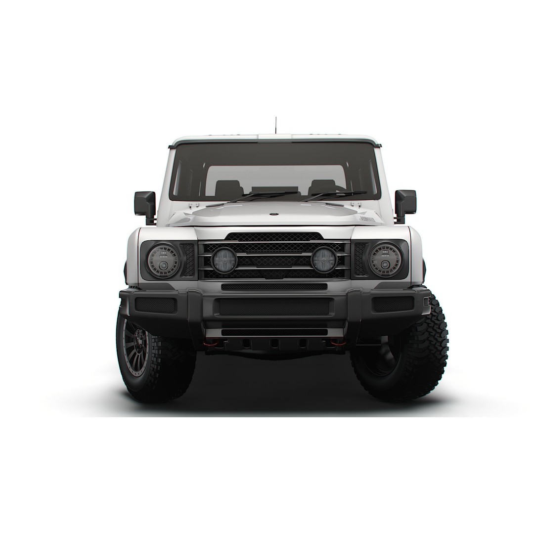 Ineos Grenadier 3D Model – High Poly SUV Asset, FBX, OBJ - View 8