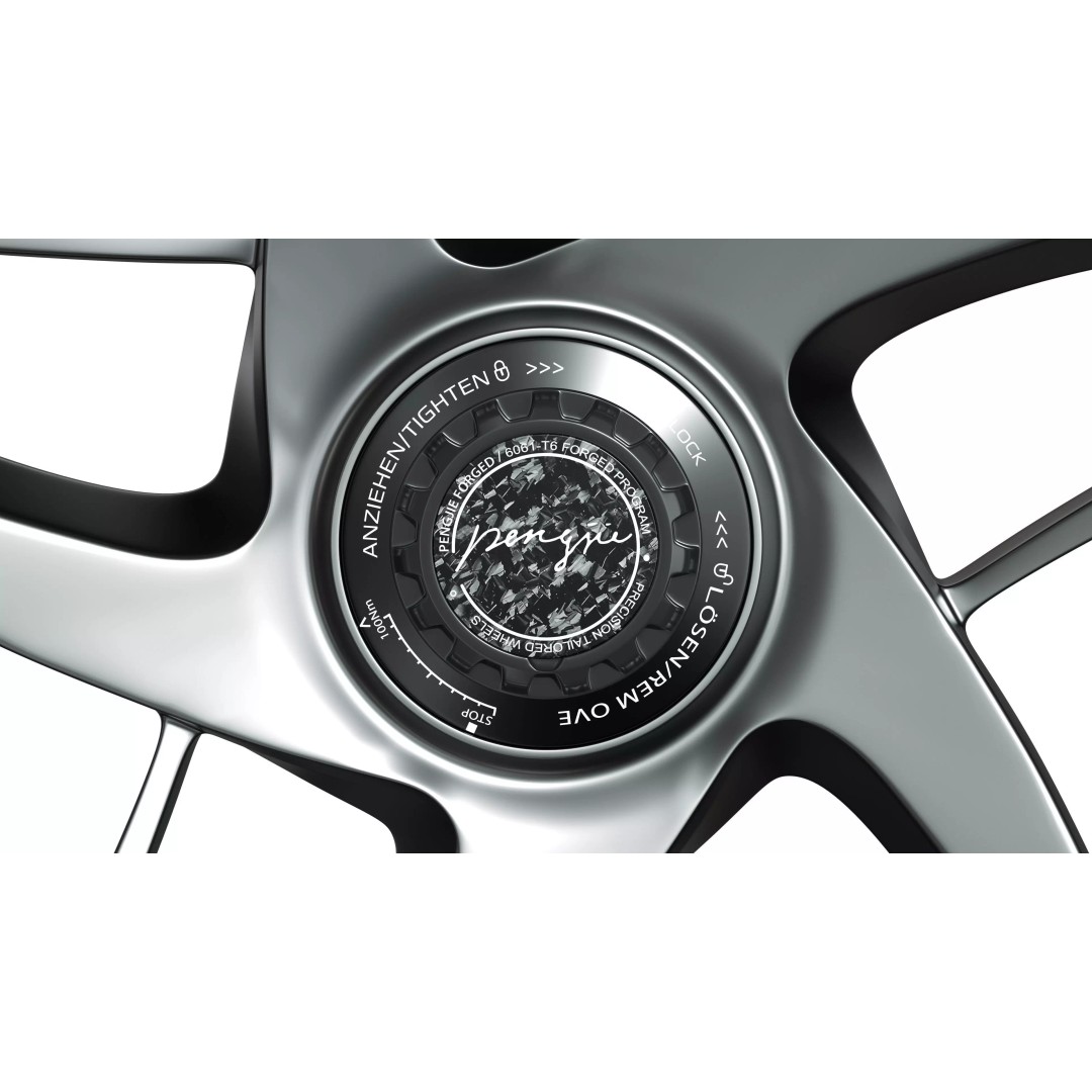 Forged Wheel P01 3D Model – Low Poly Vehicle Part, FBX/OBJ/Blender - View 10