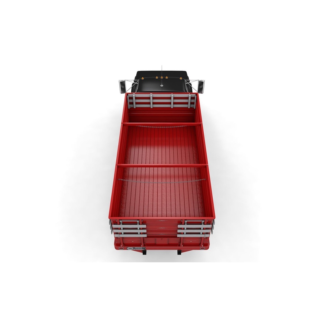 Chevy C70 Truck Omaha Standard 1981 3D Model – High Poly PBR Game Asset, FBX - View 16