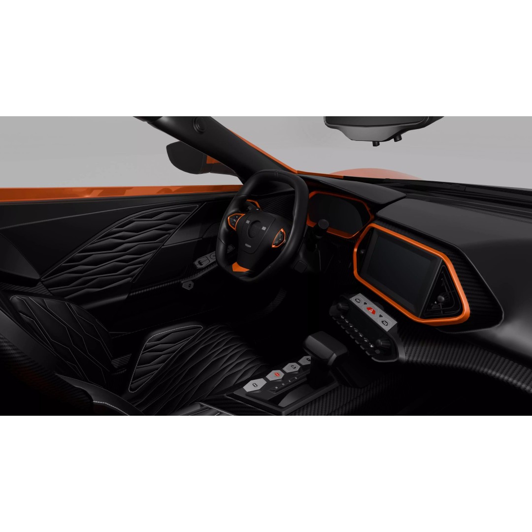 Zenvo TS1 GT 3D Model – High Poly Game-Ready Asset, FBX, OBJ