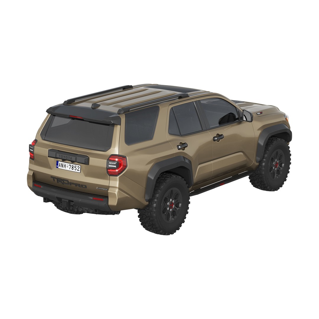 Toyota 4Runner TRDpro 2025 3D Model – High Poly PBR Asset, FBX - View 6
