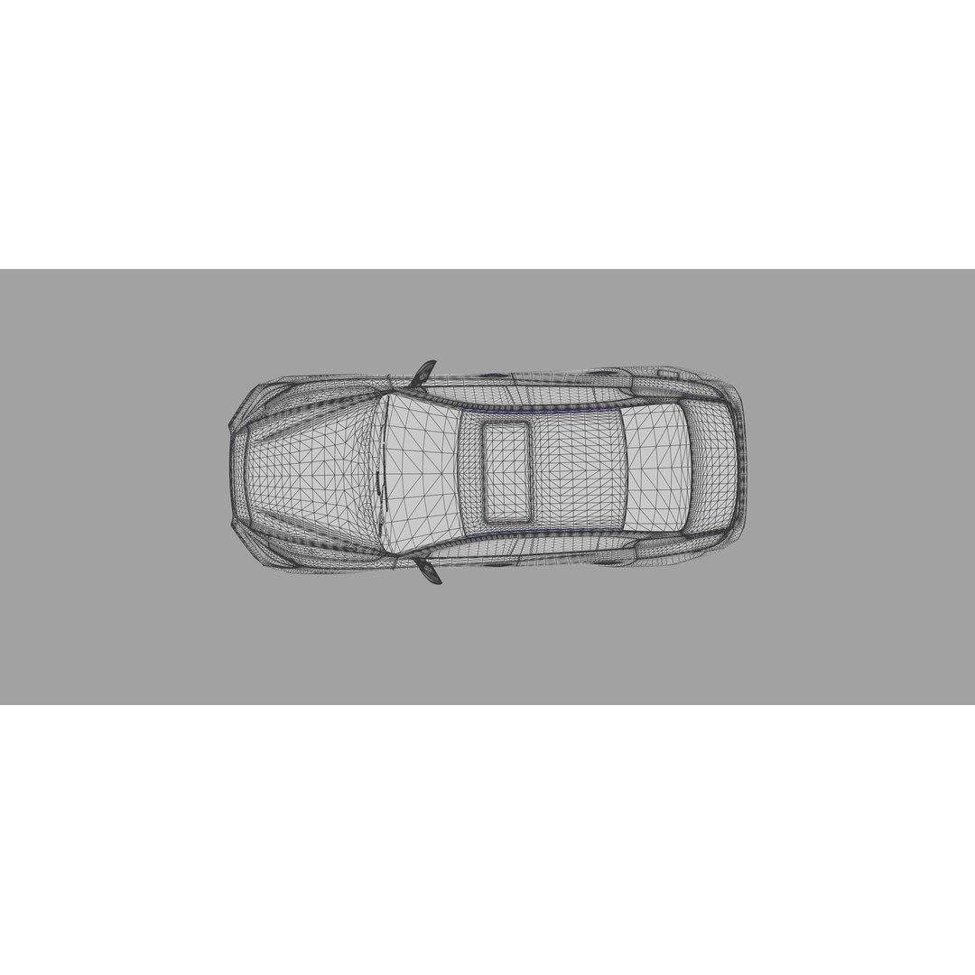 Nissan Skyline RV37 2020 3D Model – High Poly Interior, FBX, Blender - View 55