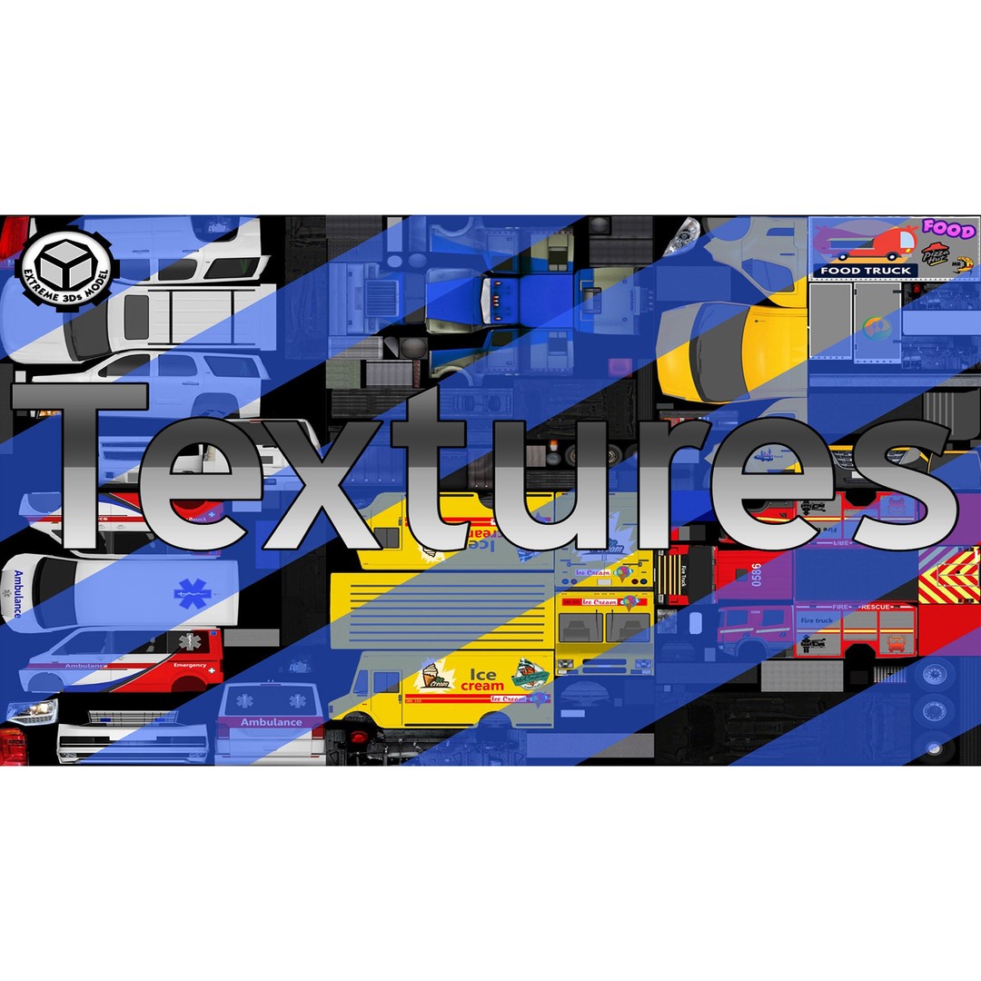 Extreme Vehicle Pack 3D Model – Low Poly Game Asset, FBX & OBJ