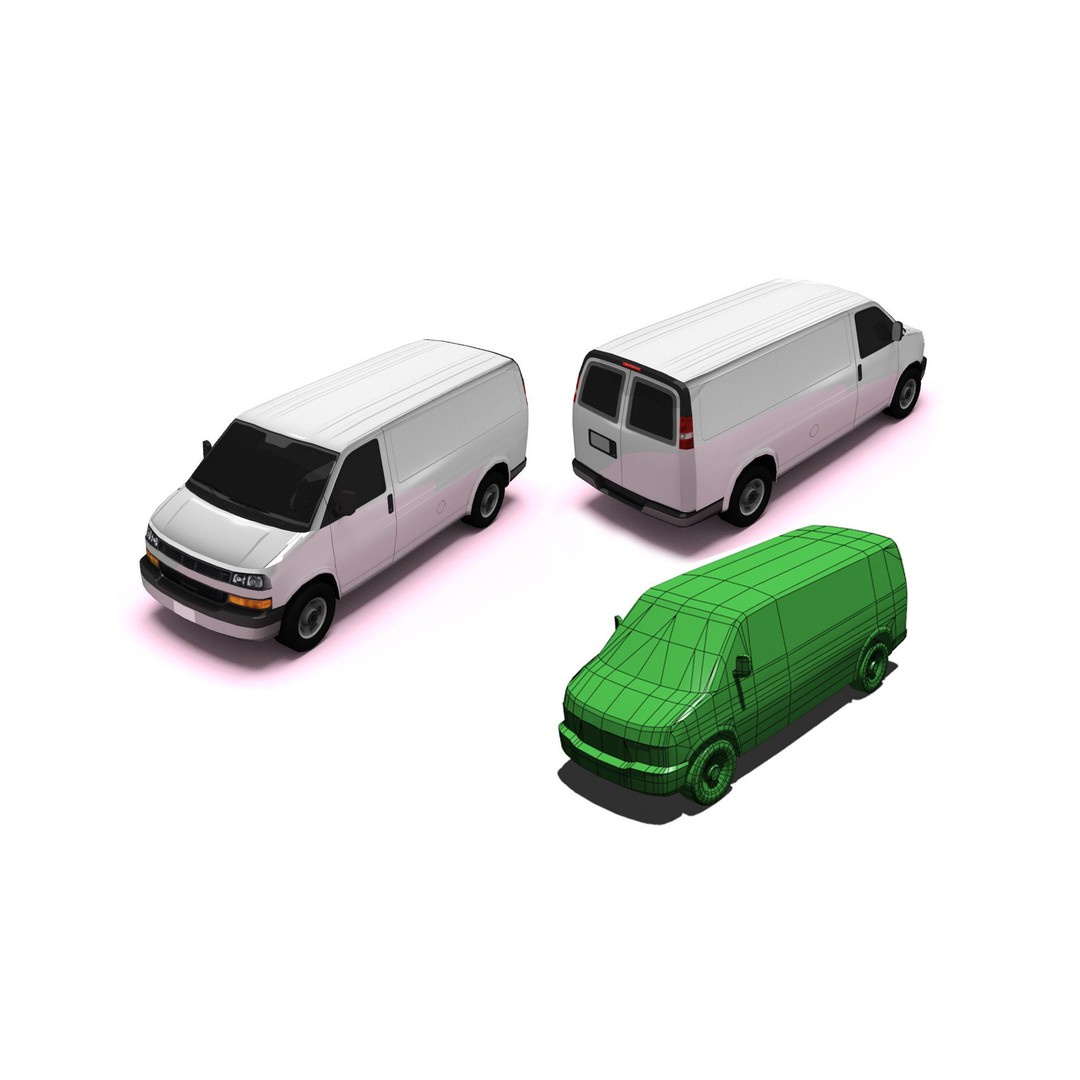 Extreme Vehicle Pack 3D Model – Low Poly Game Asset, FBX & OBJ - View 10