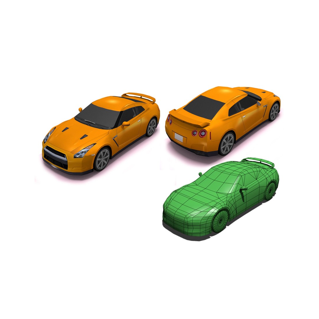 Extreme Vehicle Pack 3D Model – Low Poly Game Asset, FBX & OBJ - View 14