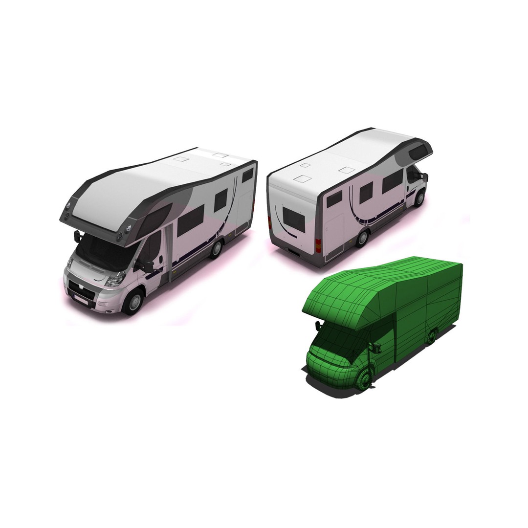 Extreme Vehicle Pack 3D Model – Low Poly Game Asset, FBX & OBJ - View 15