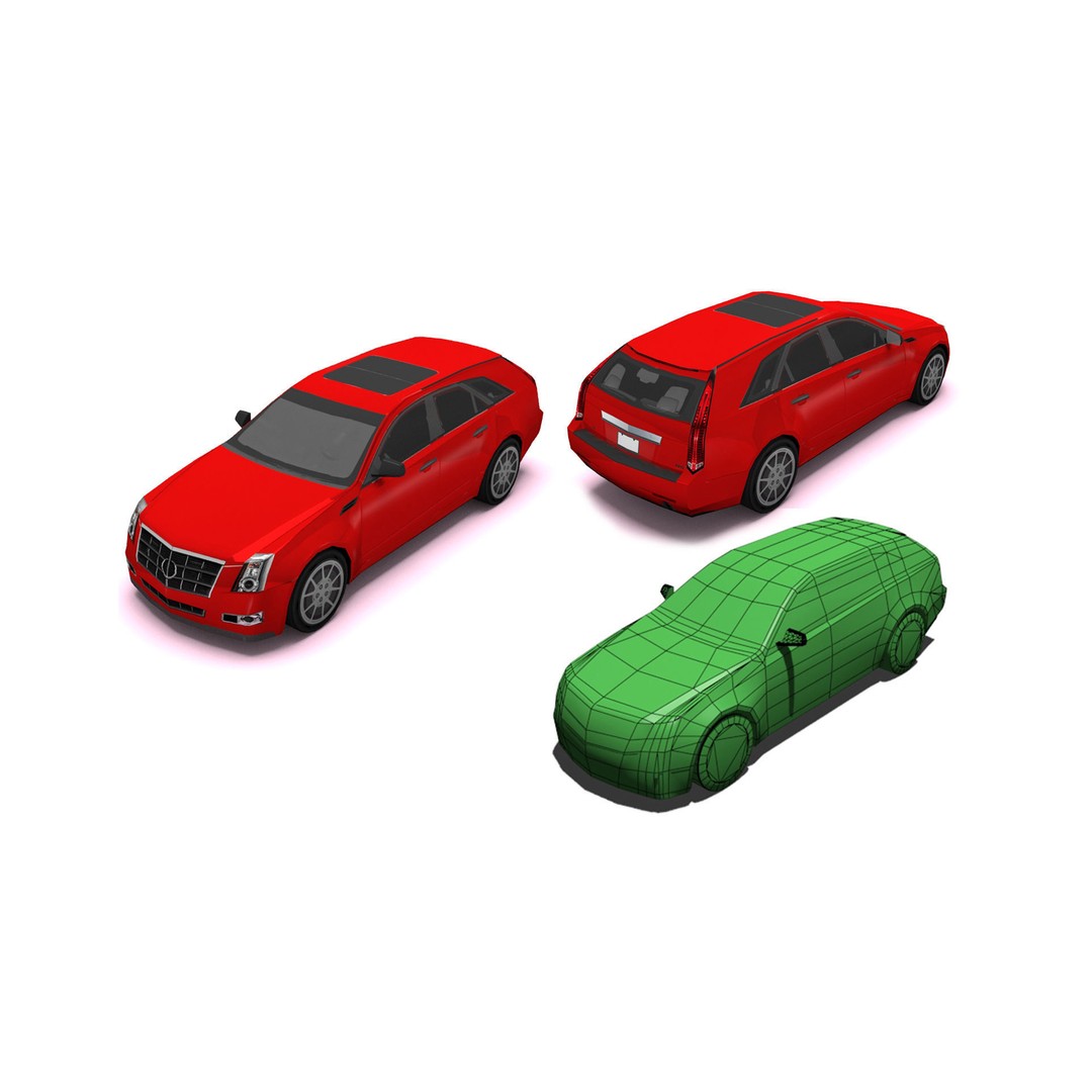 Extreme Vehicle Pack 3D Model – Low Poly Game Asset, FBX & OBJ - View 20