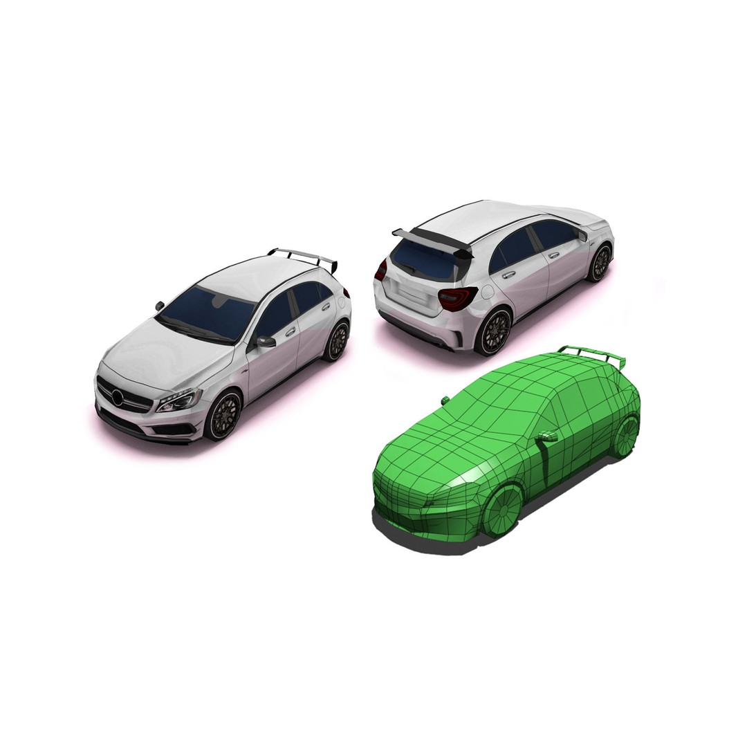 Extreme Vehicle Pack 3D Model – Low Poly Game Asset, FBX & OBJ - View 22