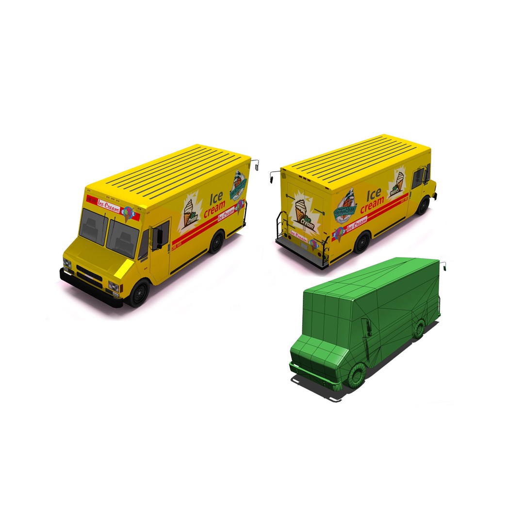 Extreme Vehicle Pack 3D Model – Low Poly Game Asset, FBX & OBJ - View 3