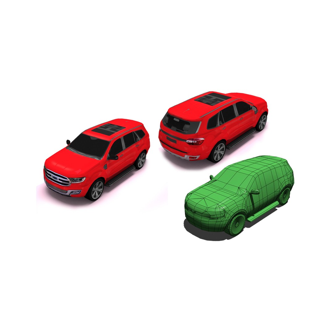 Extreme Vehicle Pack 3D Model – Low Poly Game Asset, FBX & OBJ - View 31