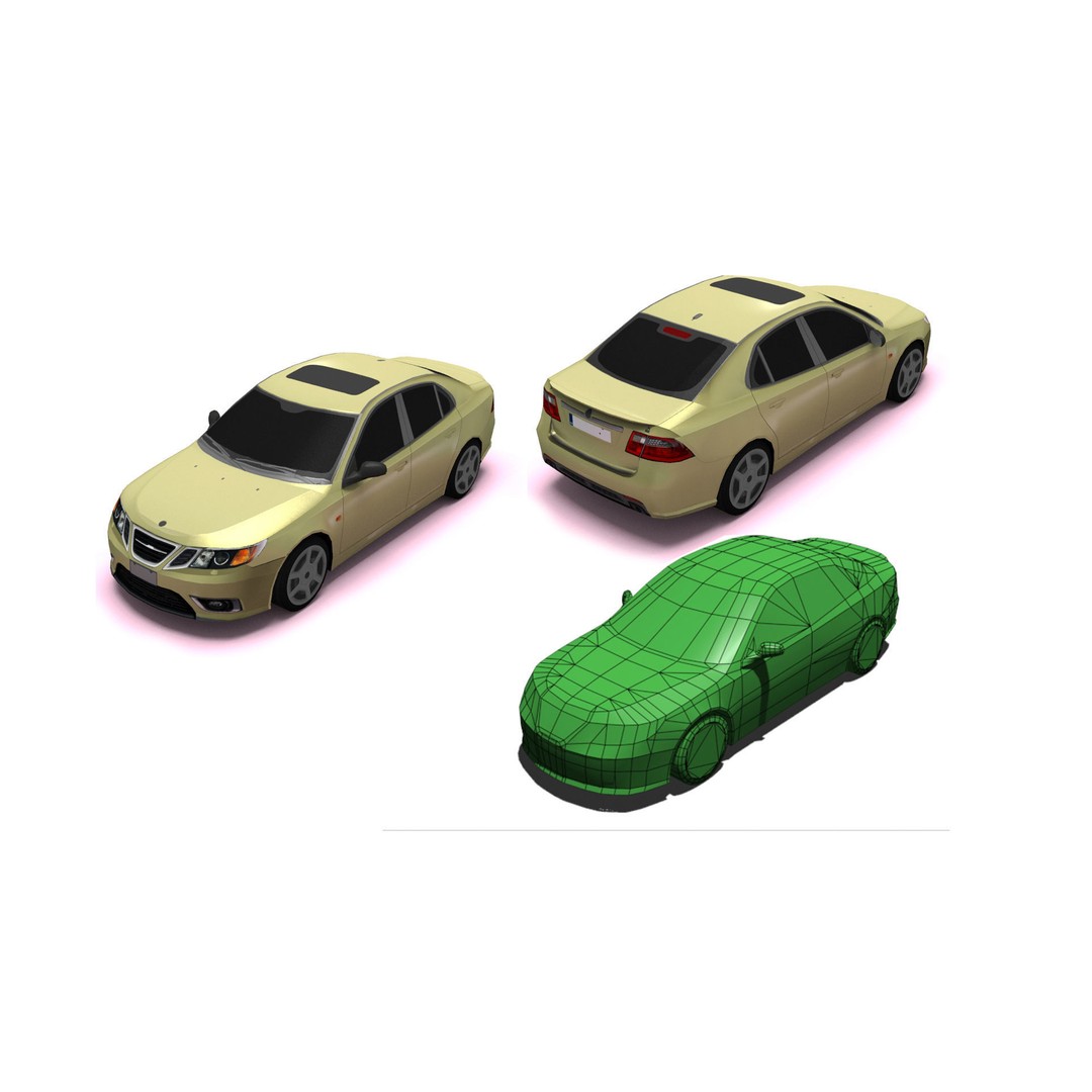 Extreme Vehicle Pack 3D Model – Low Poly Game Asset, FBX & OBJ - View 32