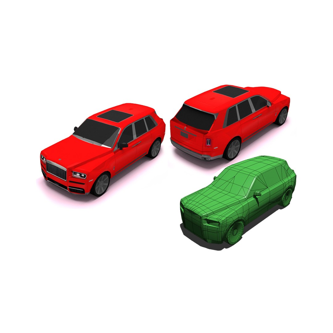 Extreme Vehicle Pack 3D Model – Low Poly Game Asset, FBX & OBJ - View 33