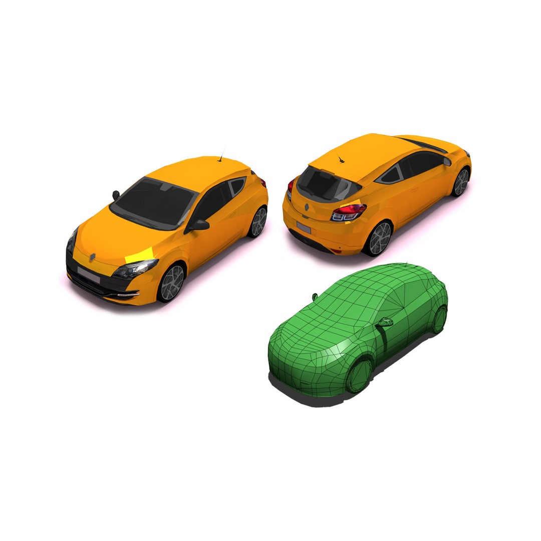Extreme Vehicle Pack 3D Model – Low Poly Game Asset, FBX & OBJ - View 34