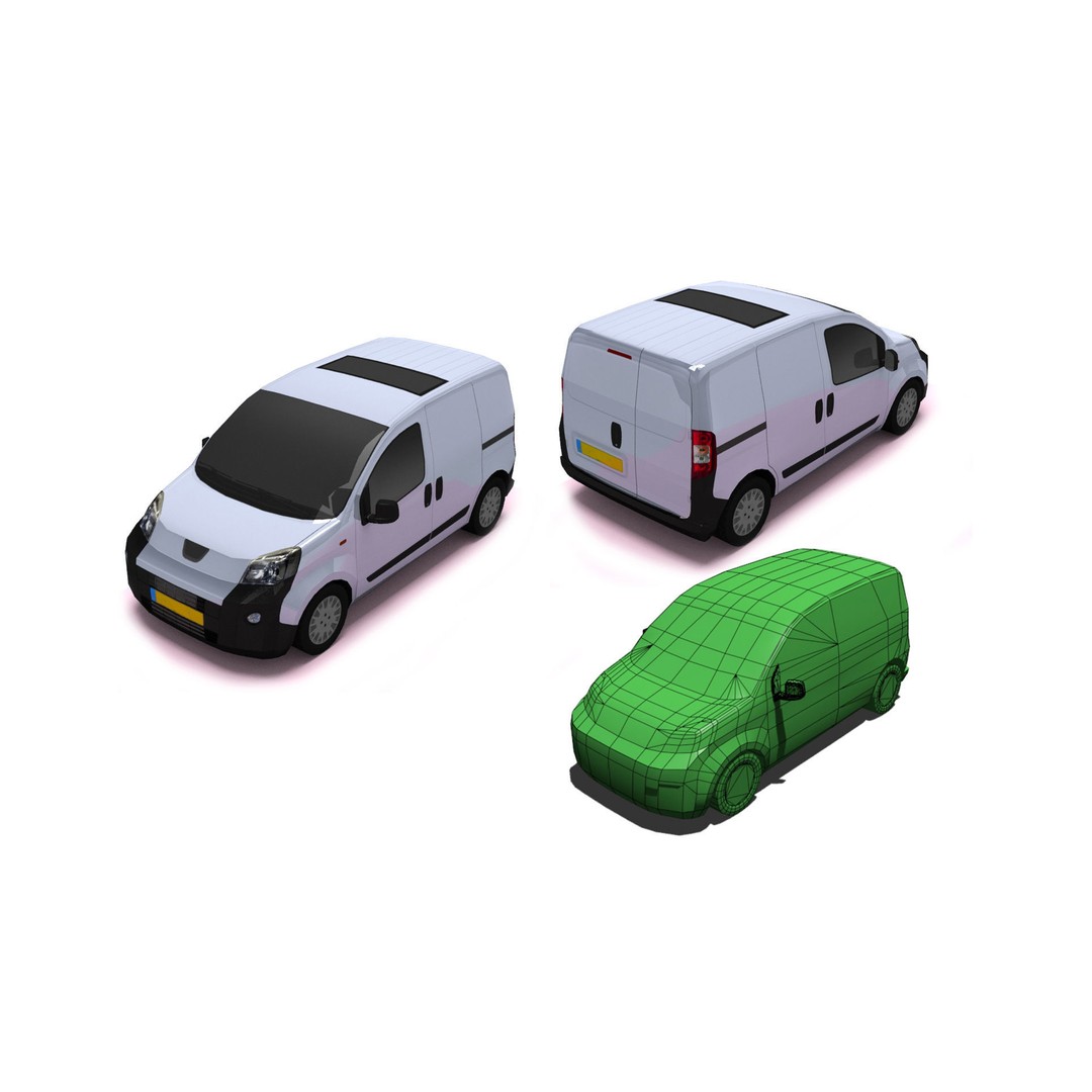 Extreme Vehicle Pack 3D Model – Low Poly Game Asset, FBX & OBJ - View 36