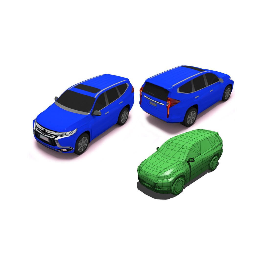 Extreme Vehicle Pack 3D Model – Low Poly Game Asset, FBX & OBJ - View 37