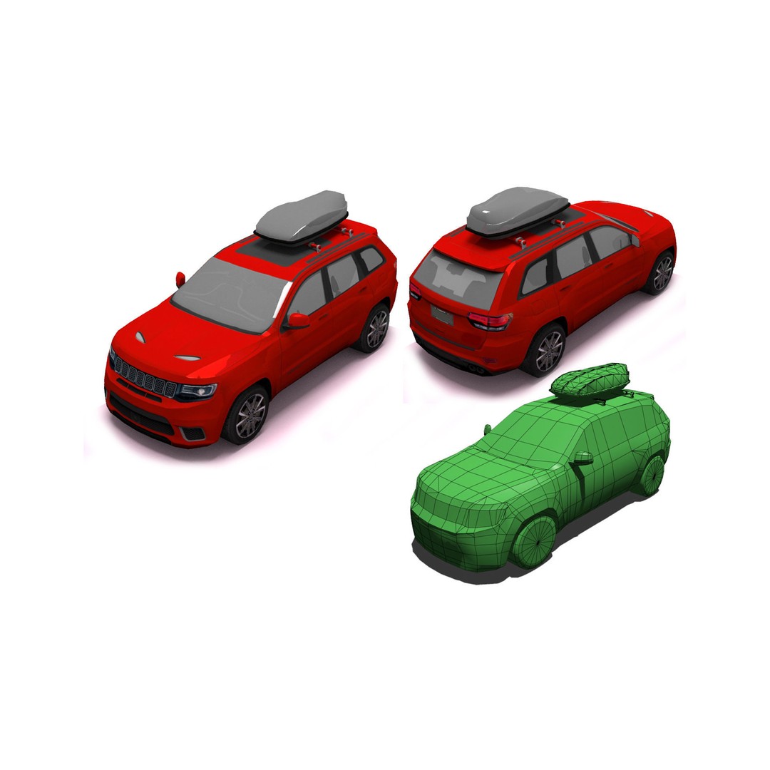 Extreme Vehicle Pack 3D Model – Low Poly Game Asset, FBX & OBJ - View 39