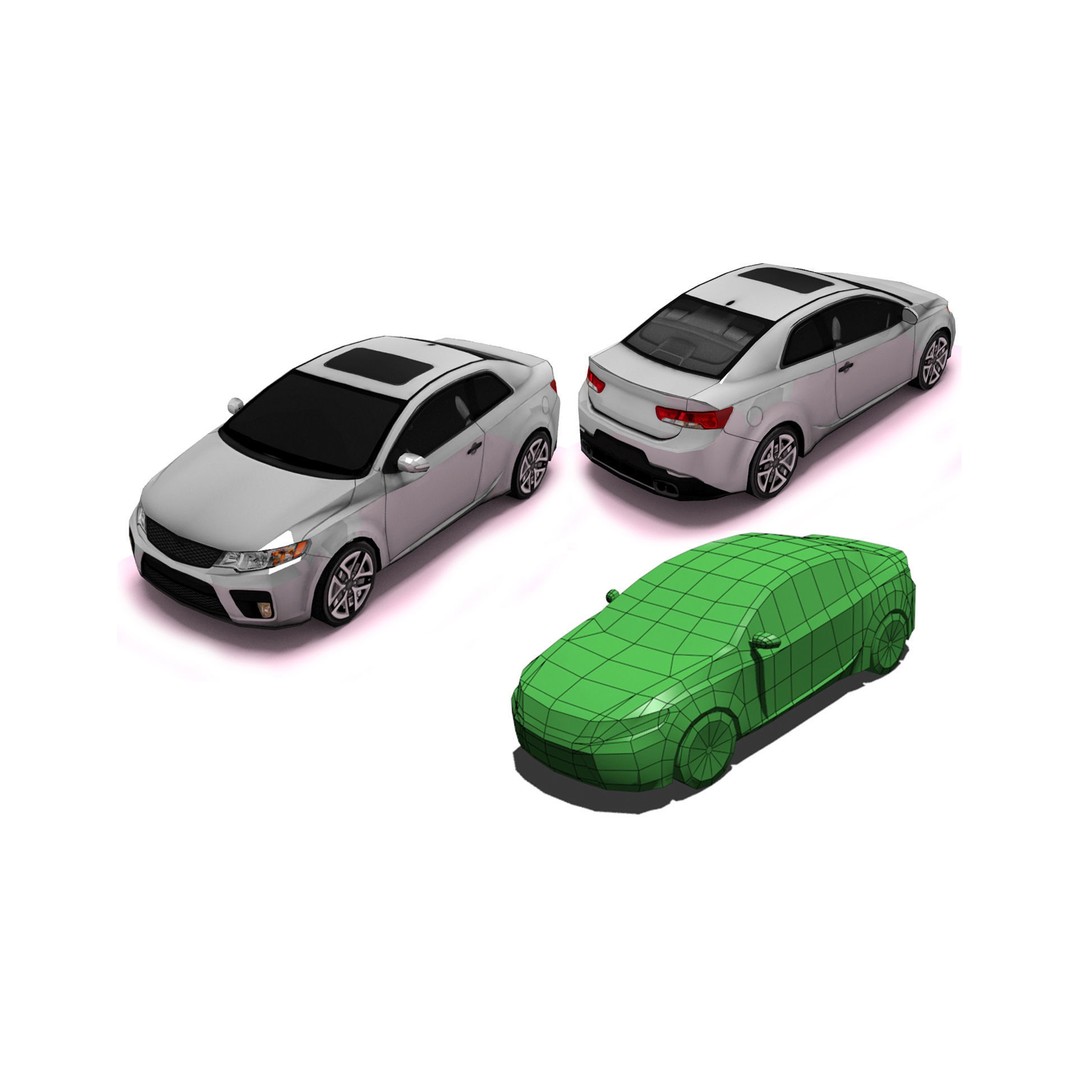 Extreme Vehicle Pack 3D Model – Low Poly Game Asset, FBX & OBJ - View 40