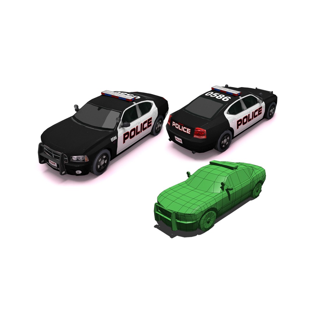 Extreme Vehicle Pack 3D Model – Low Poly Game Asset, FBX & OBJ - View 44