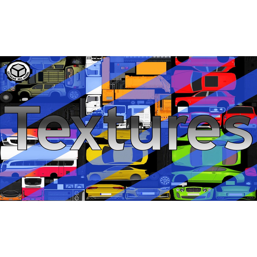 Extreme Vehicle Pack 3D Model – Low Poly Game Asset, FBX & OBJ - View 53