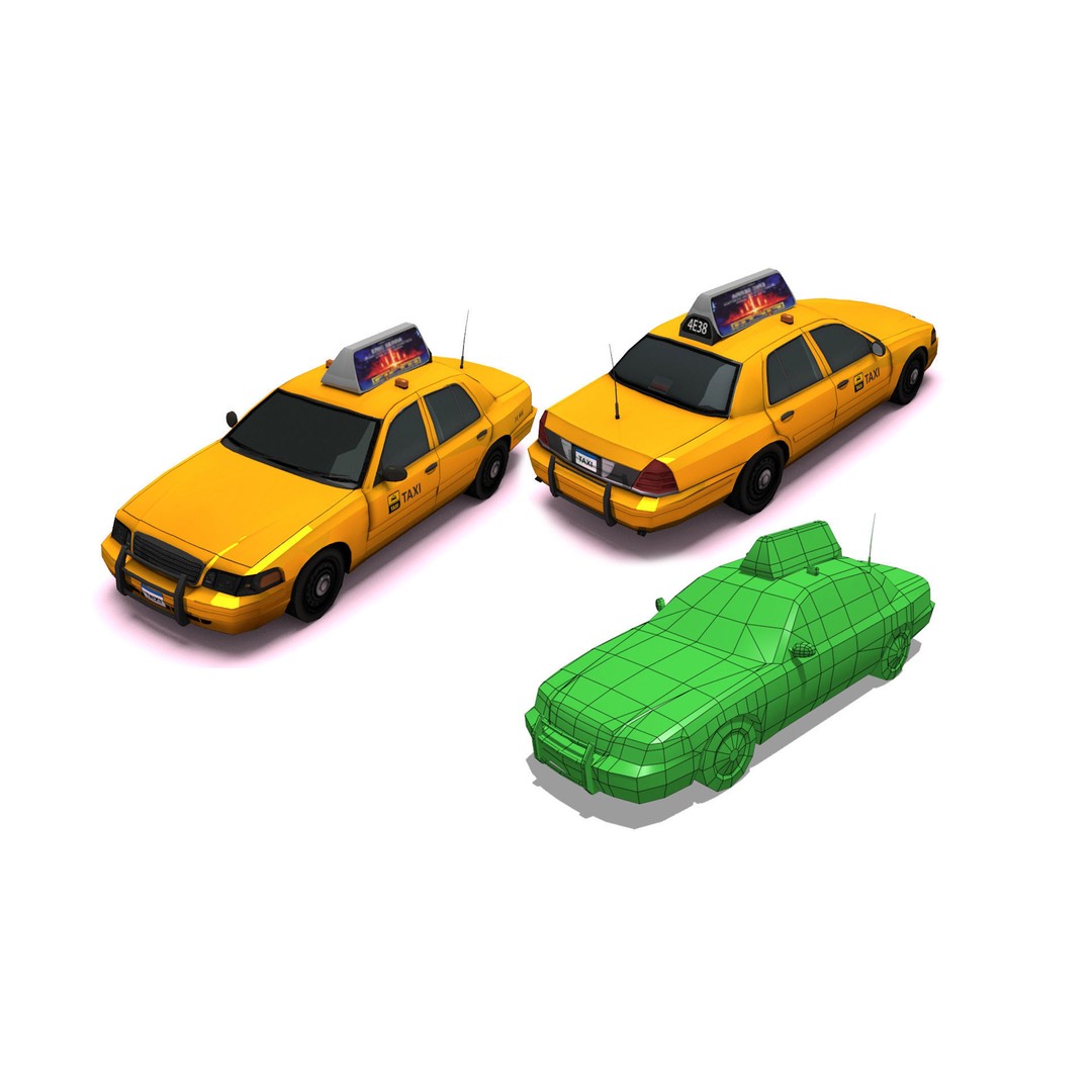 Extreme Vehicle Pack 3D Model – Low Poly Game Asset, FBX & OBJ - View 9