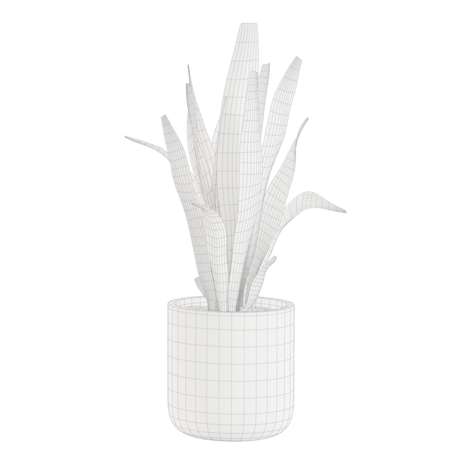 Indoor Plants Pack - Game-Ready 3D Model - View 6