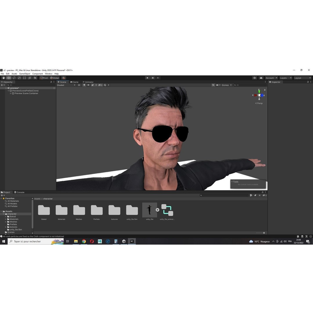 Realistic Secret Agent Man 3D Model – Low-Poly Rigged Character, FBX - View 30