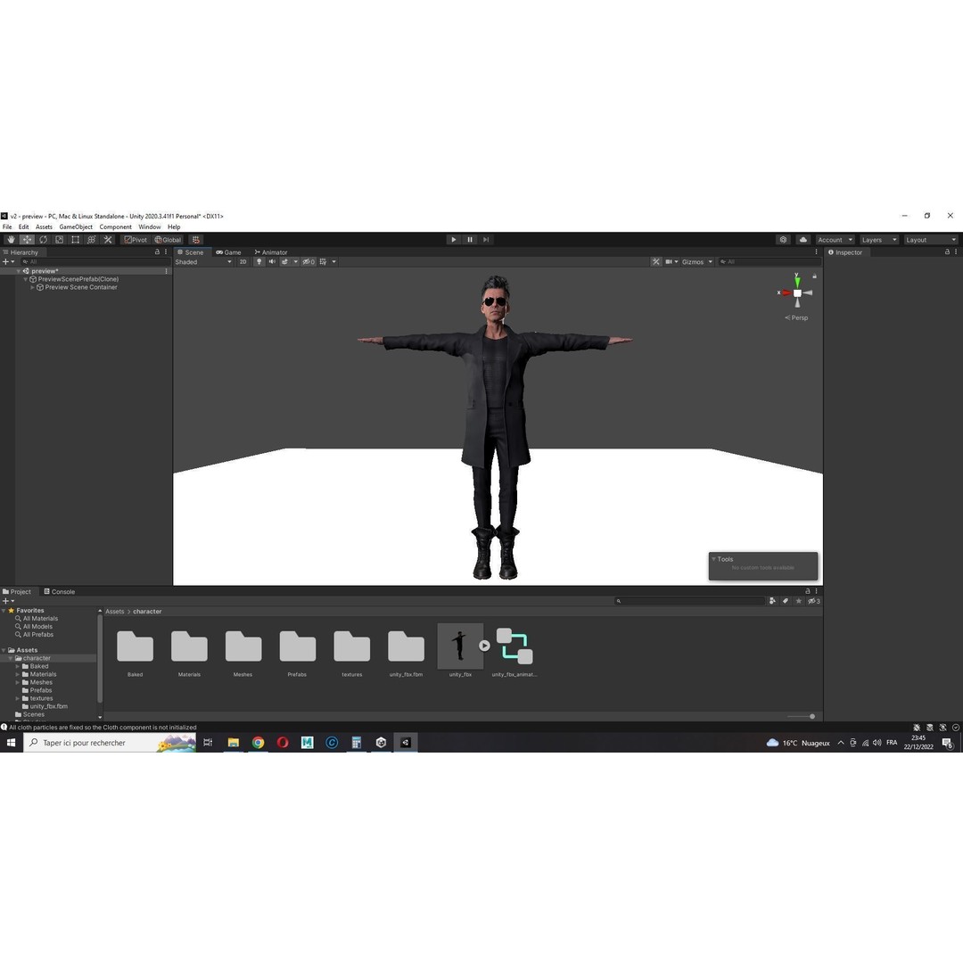 Realistic Secret Agent Man 3D Model – Low-Poly Rigged Character, FBX - View 35
