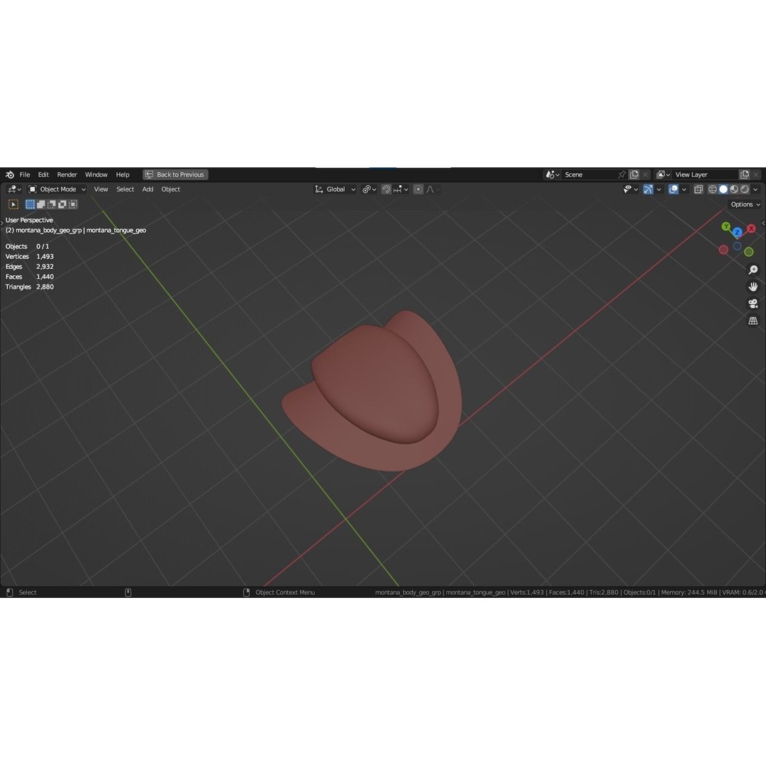 Montana Cartoon Girl Teen Character 3D Model – Stylized Game Asset, FBX, Blender - View 31