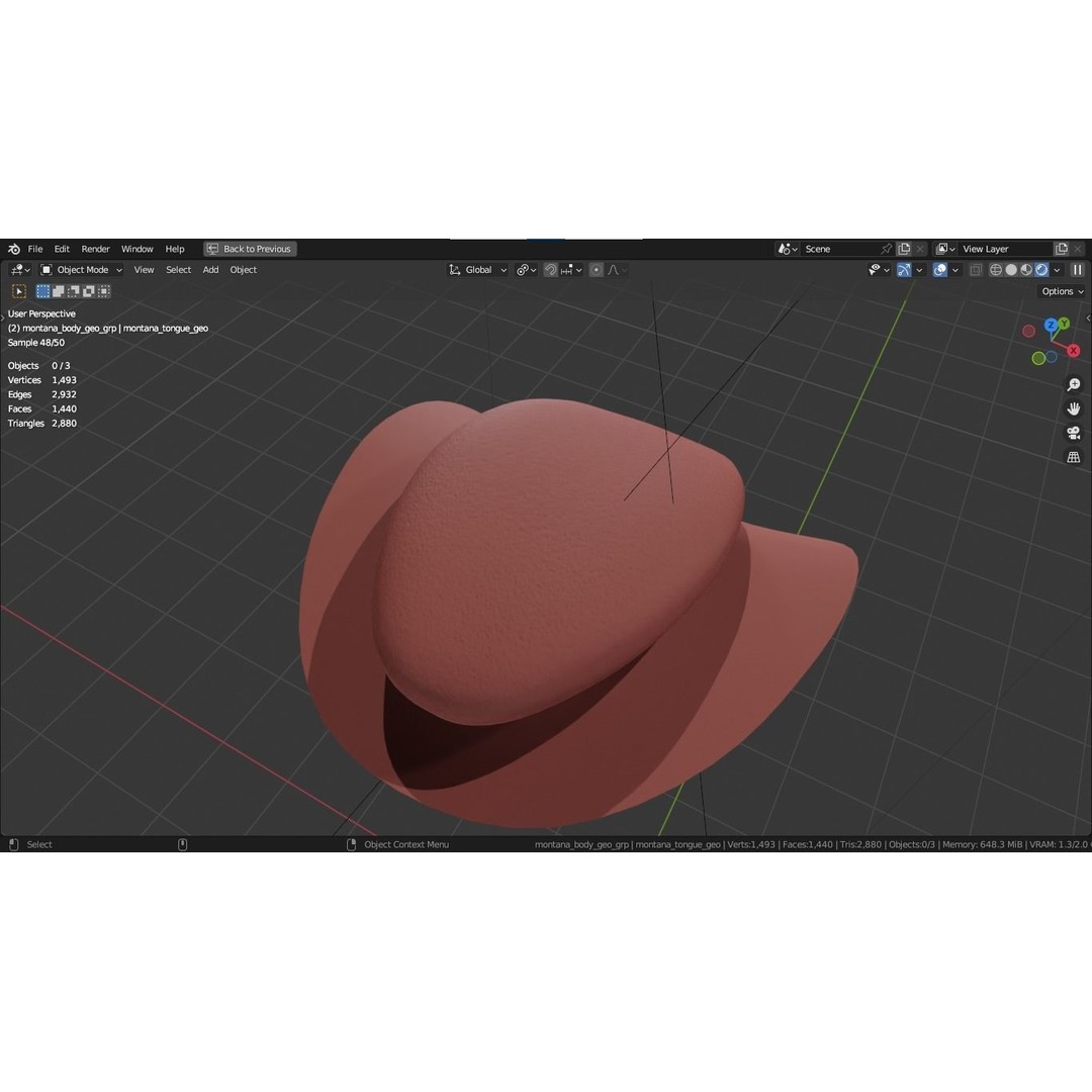 Montana Cartoon Girl Teen Character 3D Model – Stylized Game Asset, FBX, Blender - View 33