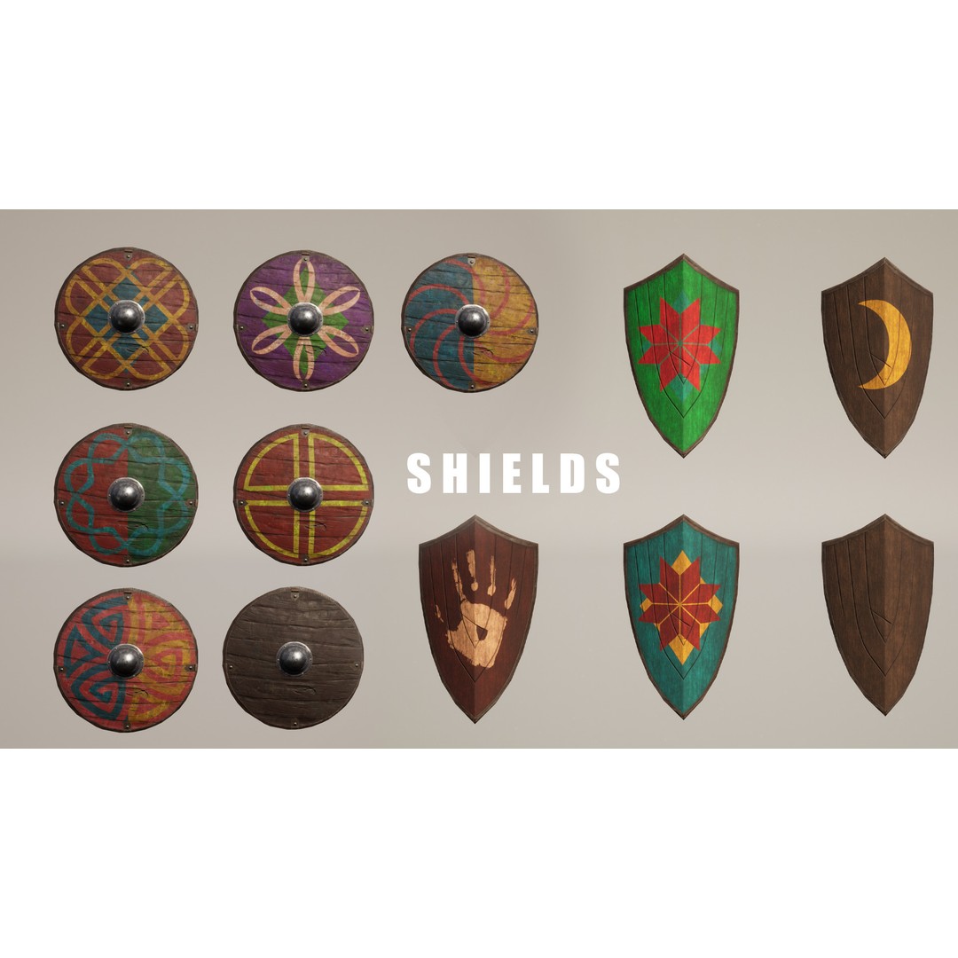Knight 3D Model – Low Poly Game-Ready Character with Customization Options - View 12