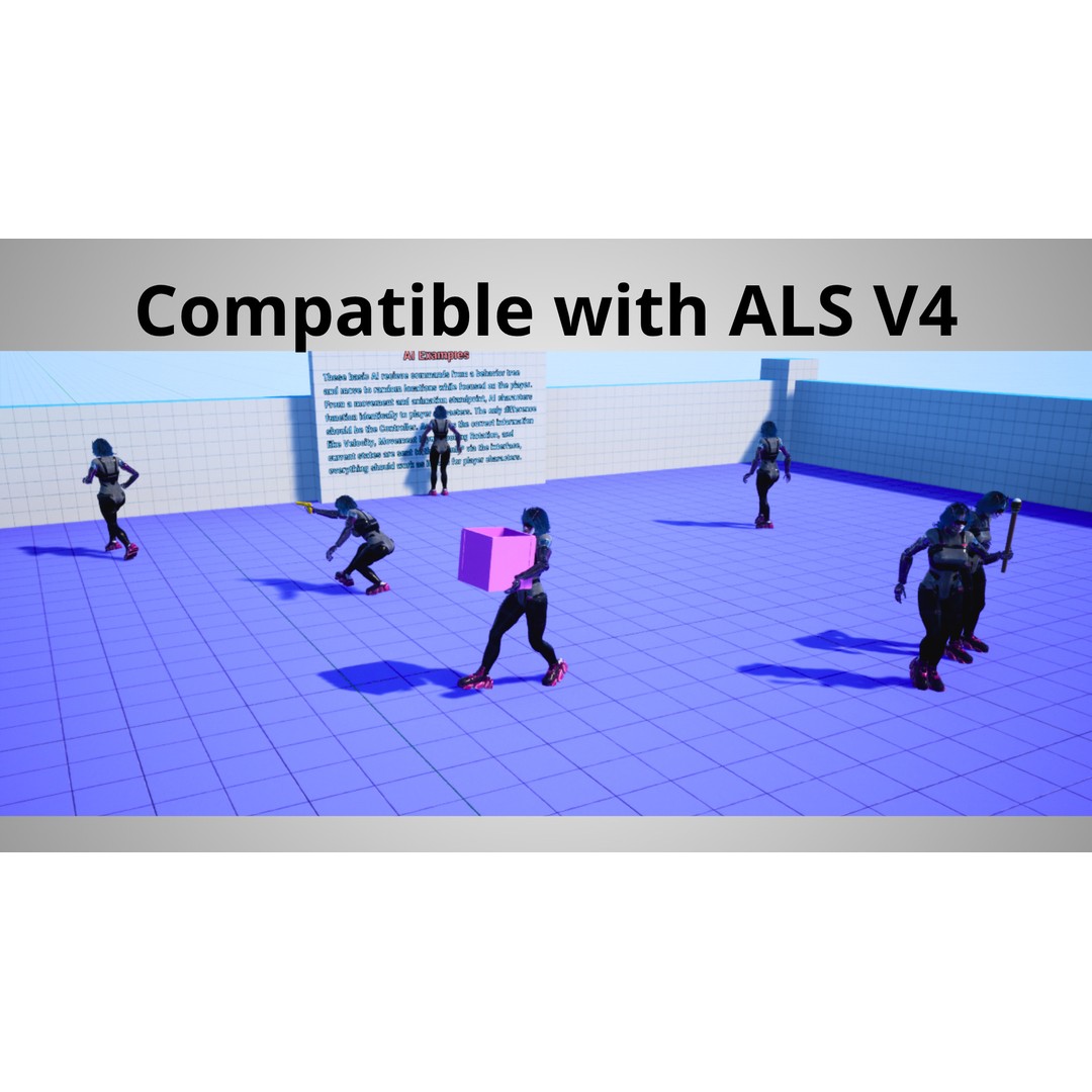 Sci-Fi Girl 3D Model – Low-Poly Game-Ready Character, FBX