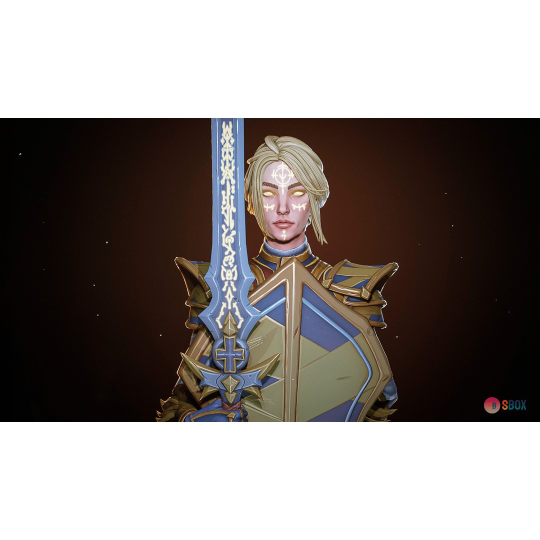 Fantasy Character 3D Model – Low Poly Rigged Pack for Unreal Engine - View 11