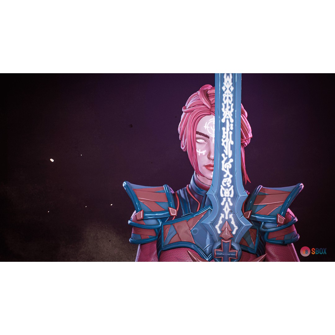 Fantasy Character 3D Model – Low Poly Rigged Pack for Unreal Engine - View 15