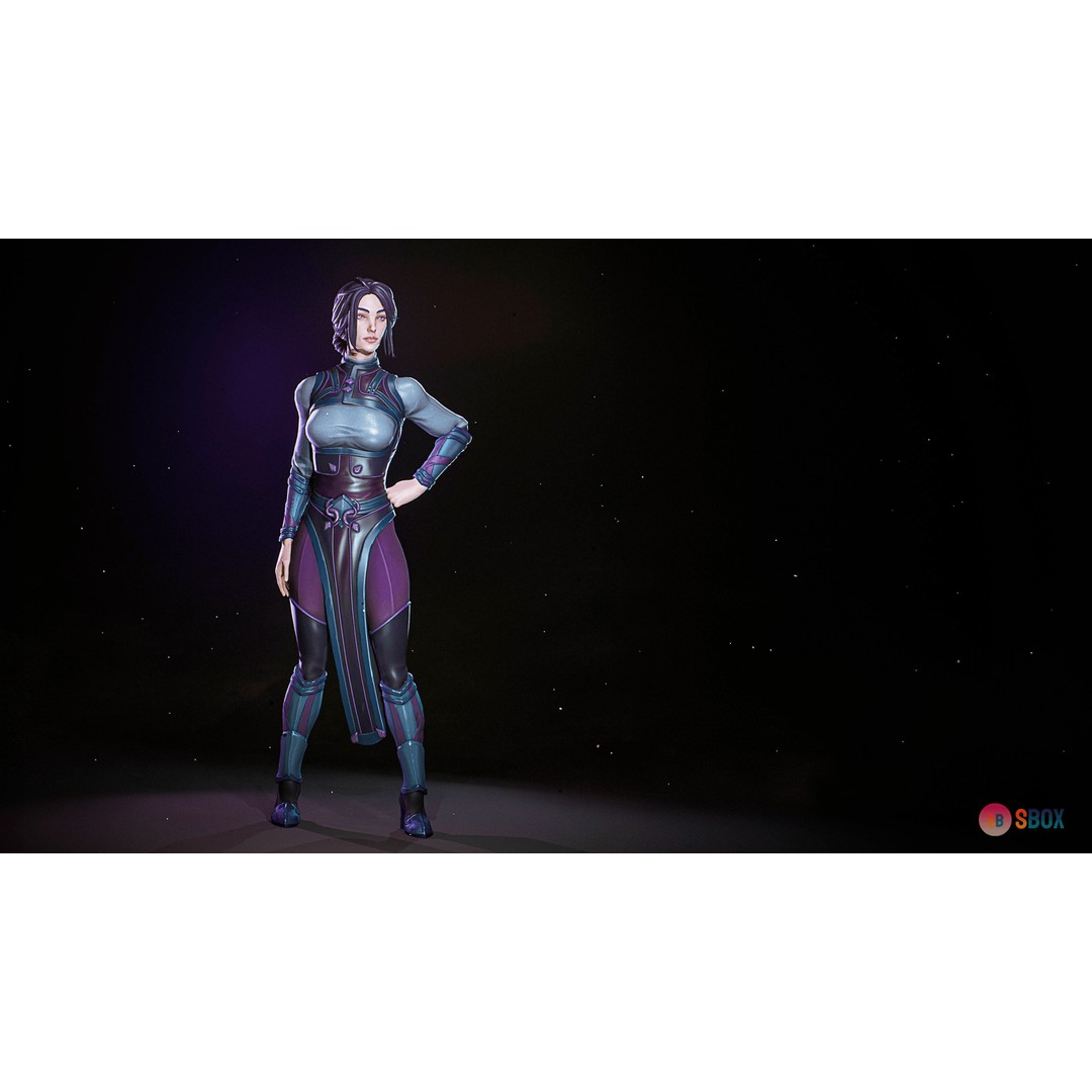 Fantasy Character 3D Model – Low Poly Rigged Pack for Unreal Engine - View 19