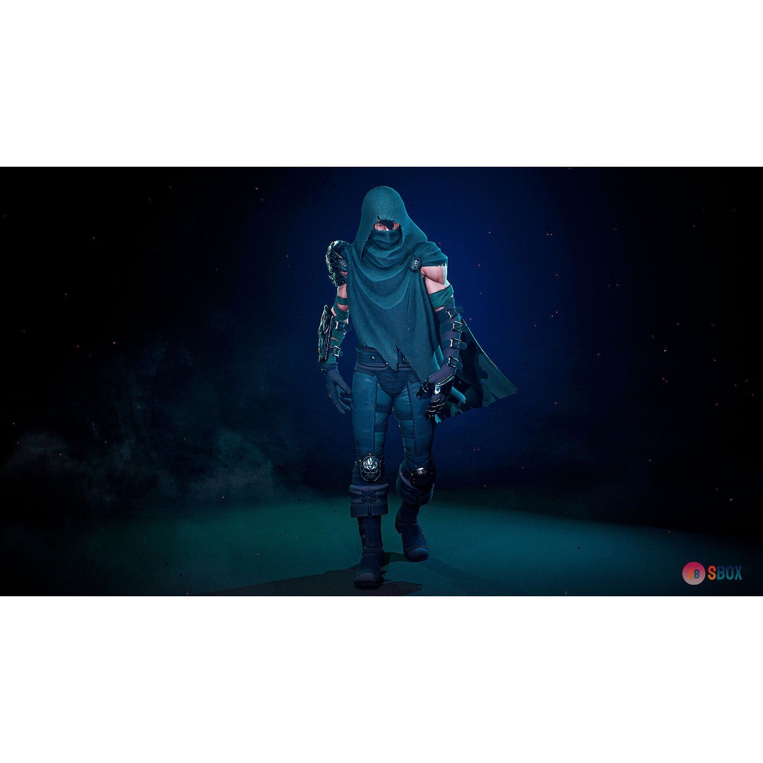 Fantasy Character 3D Model – Low Poly Rigged Pack for Unreal Engine - View 22